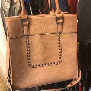 Wilson leather fringe purse